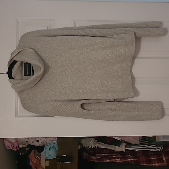 Knit Mock Neck Sweater - Picture 1 of 3